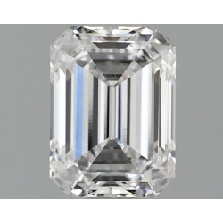Diament laboratoryjny bezbarwny szlif szmaragdowy, 1.1ct, VVS2, D, IGI LG715533519